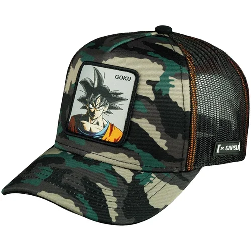 Capslab Kape s šiltom Dragon Ball Z Goku Cap Zelena