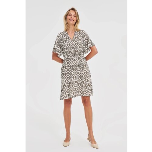 Marisse Patterned Olive Dress Cijene