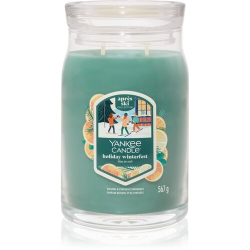 Yankee Candle Mirisna sveća HOLIDAY WINTERFEST velika 567 g 60–90 sati Cene