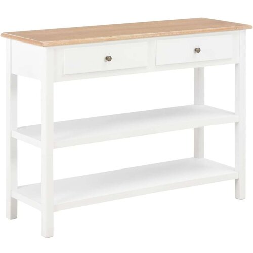 Komoda iz MDF-ja 110x35x80 cm bela Cene