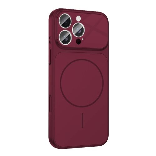  Futrola Magsafe LookLike Iphone 17 Pro Max Cherry red Slike