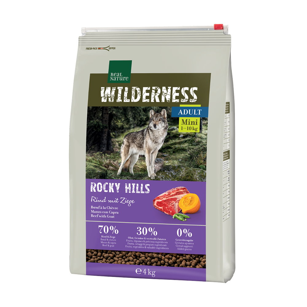 Real Nature Wilderness Mini Adult govedina i kozletina Cene