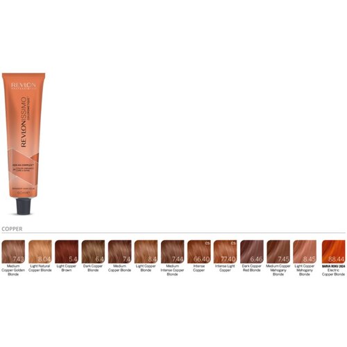 Revlon Professional Revlonissimo Colorsmetique Copper Shades permanentna barva za lase 5.4 60 ml Slike