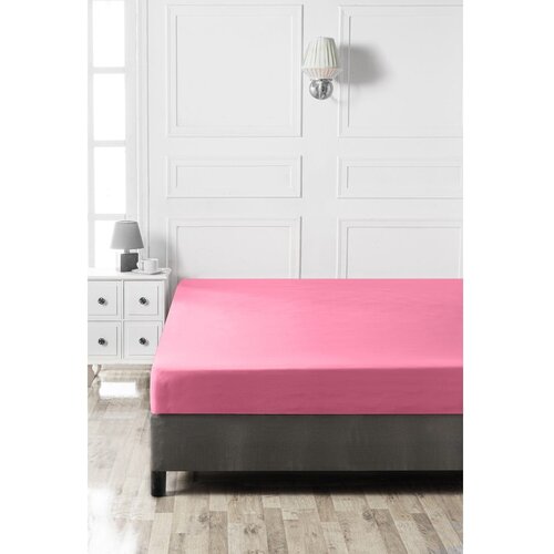 Mijolnir Pink Pink Ranforce Double XL Fitted Sheet (FR) (IT) (ES) (DE) Slike