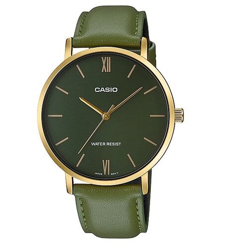 Casio Ženski sat MTP-VT01GL-3B maslinasti Slike