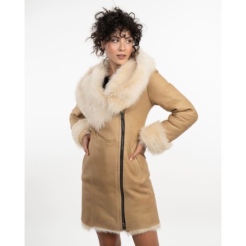 La Force Fashion ženski monton leona - krem Cene