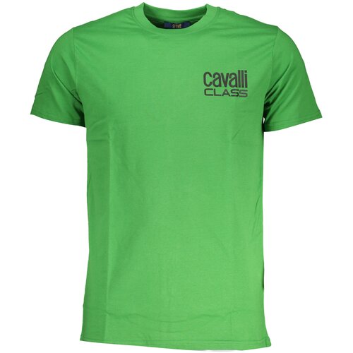Cavalli Class GREEN MEN&#39;S SHORT SLEEVED T-SHIRT Cene