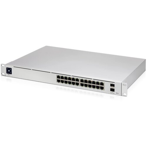  24-port, Layer 3 switch supporting 10G SFP+ connections with fanless cooling Cene