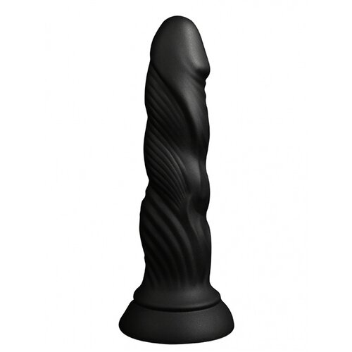  silikonski dildo 18cm dildo dick #1 black Cene