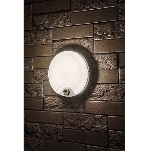 Rabalux 77213 -LED spolja&amp;scaron;nje zidno svetlo sa senzorom LONATO LED/18W/230V IP65 crno Slike