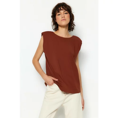 Trendyol T-Shirt - Brown - Regular fit