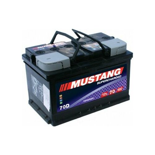 Mustang 12 V 70 Ah D+, MS70-L3 akumulator Slike