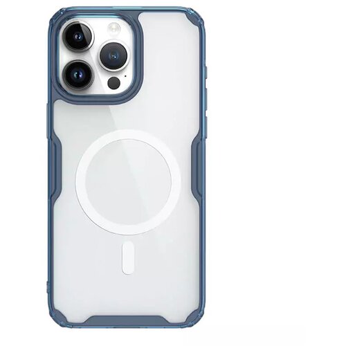 Nillkin torbica nature pro magnetic za iphone 15 pro 6.1 plava Slike