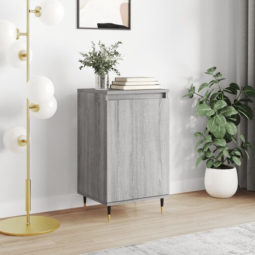  Komoda boja hrasta sonome 40 x 35 x 70 cm od konstruiranog drva Siva Slike