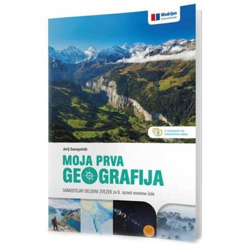 Moja PRVA GEOGRAFIJA 6, samostojni delovni zvezek za geografijo v 6. razredu osnovne &amp;scaron;ole Slike