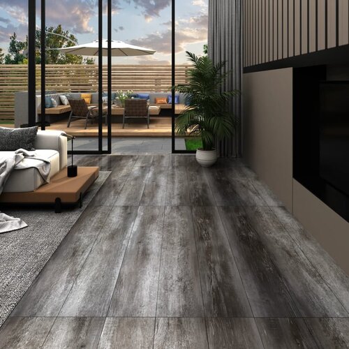 vidaXL PVC talne plošče 5,26 m² 2 mm črtast les Cene