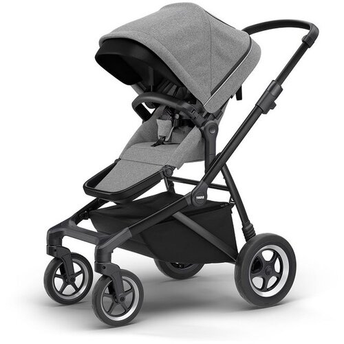 Thule Sleek crni okvir siva dječja kolica Slike