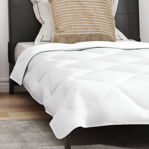 VidaXL Pokriča s Jastukom Ostalo 2 pcs Bijelo 135 x 200 cm Mikrofibra Slike