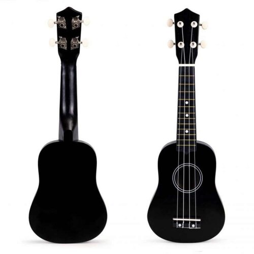 ECO TOYS ukulele gitara za decu 4 zice crna Cene