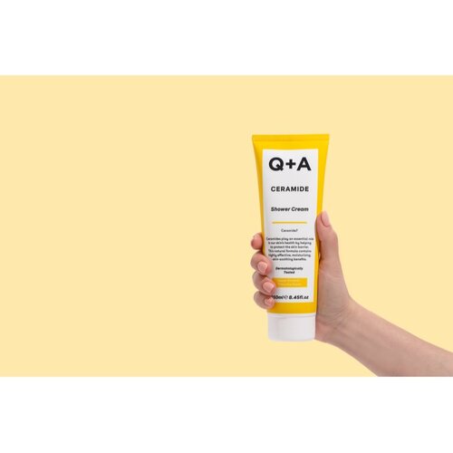 Q+A Ceramide krema za tu&amp;scaron;iranje za jačanje kožne barijere parfemi Sweet Almond + Pistachio 250 ml Slike
