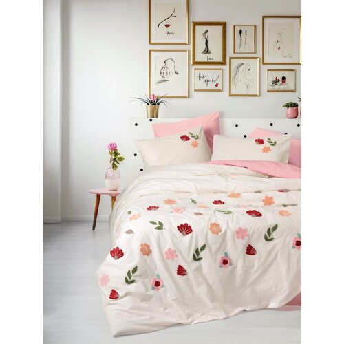 Lessentiel Maison komplet posteljine blossom, rozi Cene