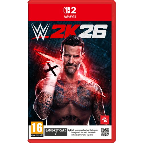  WWE 2K26 (GAME KEY CARD) - (Nintendo Switch 2) - Prednaročilo (izid:13.03.2026) Cene