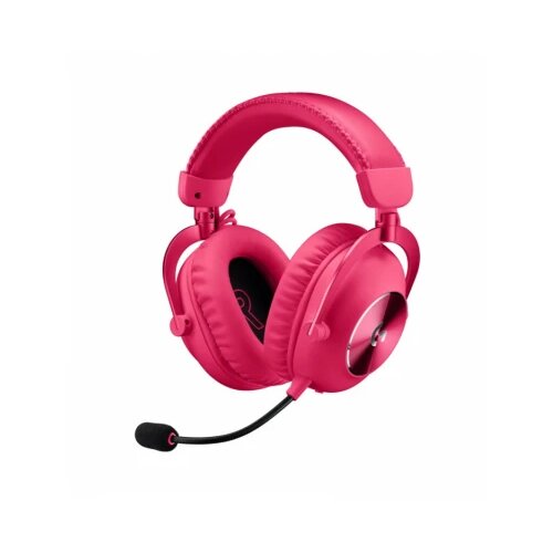Logitech pro x 2 wireless lightspeed gaming headset pink Slike
