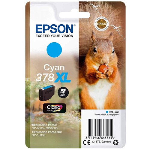 Epson kartuša 378 XL (C13T37924010) (modra), original Cene