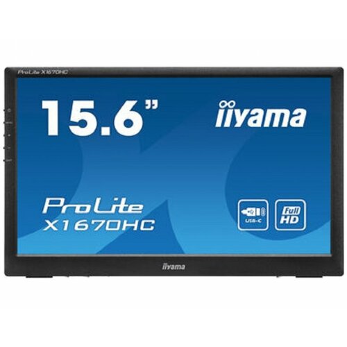 Iiyama ProLite X1670HC-B1 USB-C 15.6