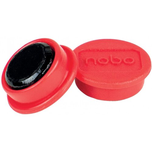  Magnetki nobo 20mm 1/8 NOBO-POTRO&amp;Scaron;NI - RDEČI Slike