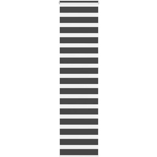 vidaXL idaXL Zebra senčilo črna 65x230 cm tkanina širina 60,9 cm poliester Cene