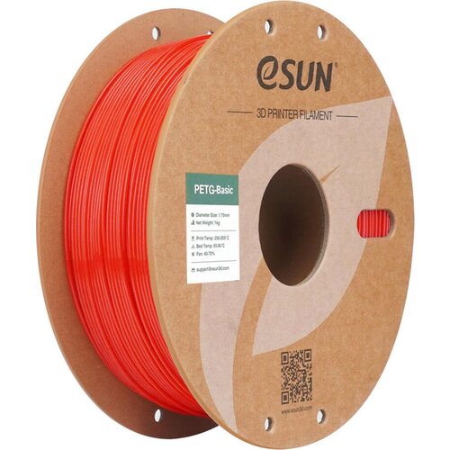 ESUN PETG Basic Red - 1,75 mm / 1000 g Slike