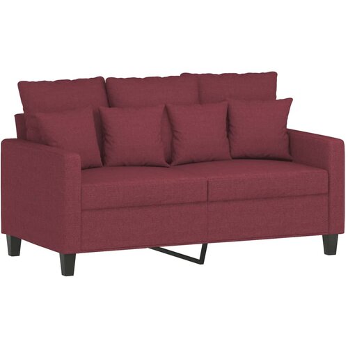 Maison Chic Dvosed kavč - Sofa - Kanape vinsko rdeč 120 cm blago, (21726982) Cene