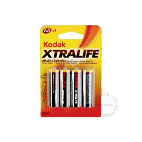 Kodak Alkalne baterije AA 4 komada Extralife baterija za digitalni fotoaparat Slike