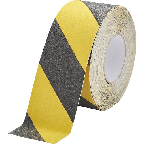 Durable Protizdrsni trak DURALINE® GRIP, DxŠ 15 m x 75 mm, rumene/črne barve Cene
