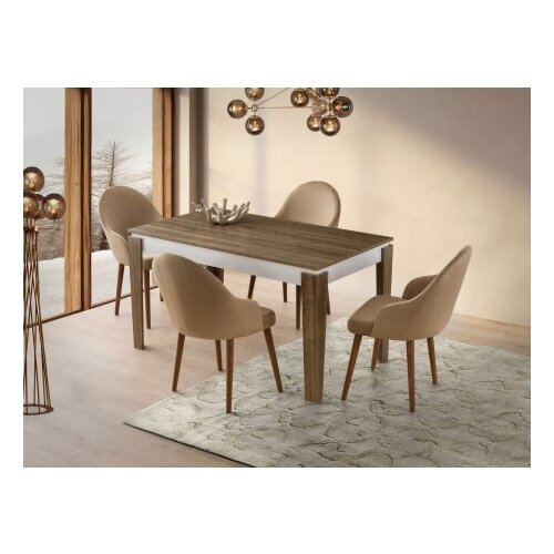 Hanah home Trpezarijski sto Cunda - 2981, 140x75x80 cm, Orah Cene