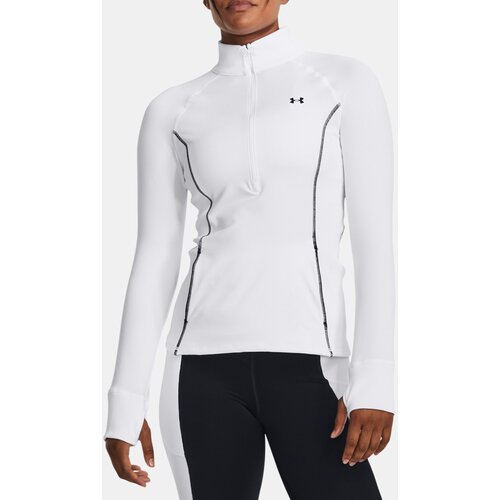 Under Armour UA Train CW 1/2 Zip-WHT T-Shirt - Women Cene