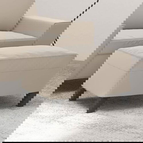 vidaXL Tabure krem 60 x 50 x 41 cm od mikrovlakana Cijene