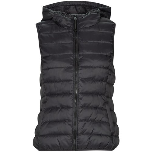 Only Puhovke ONLNEWTAHOE HOOD WAISTCOAT OTW NOOS Črna Cene