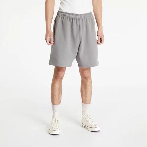 Nike Solo Swoosh Men's French Terry Shorts Flat Pewter/ White