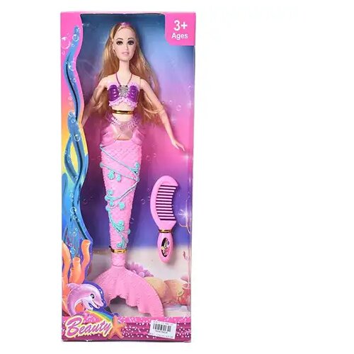 Magic Toys Sirena plave kose sa češljem za bebe 30 cm Cene