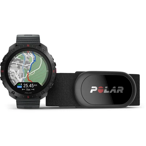 Polar grit X2 pro hr s-l black