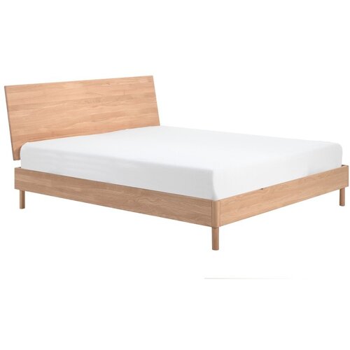 Vipack Bračni krevet od punog hrasta bez podnice 180x200 cm u prirodnoj boji Forrest – Cijene