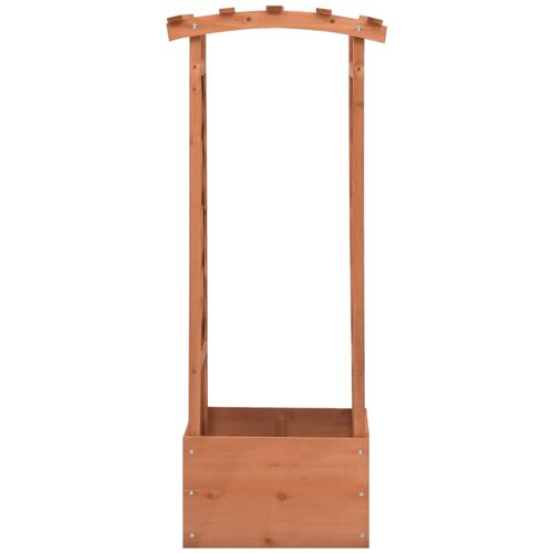 Maison Chic Cvetlično korito - Cvetlični Lonec z mrežo in obokom 49x39x117 cm les jelke, (21790502) Cene