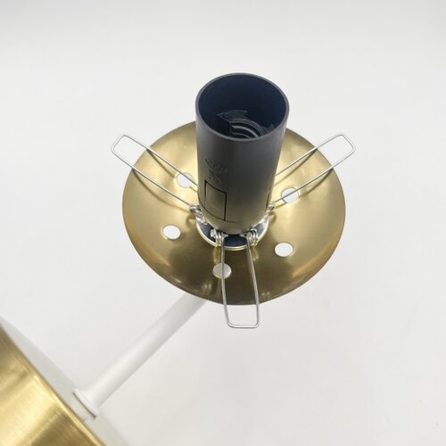  Brilagi - Zidna lampa MALIVA 1xE14/15W/230V zlatna/bela Slike