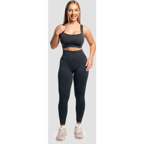 GymBeam Sportski grudnjak Lift Seamless Coal Slike