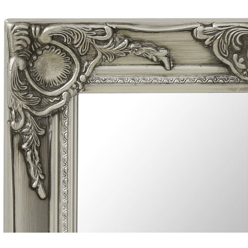  Zidno ogledalo u baroknom stilu 50 x 50 cm srebrno Slike