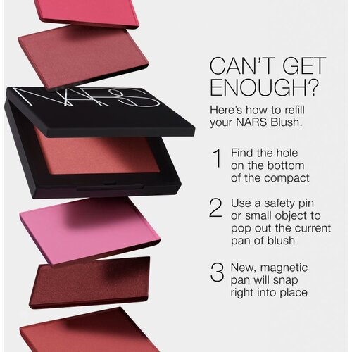 Nars MINI NEW Blush dugotrajno rumenilo mini nijansa ORGASM MATTE 2,6 g Slike