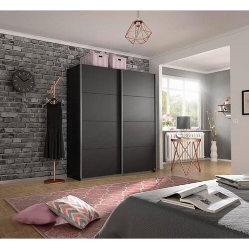 Modern Living Omara Z Drsnimi Vrati Belluno, Siva Slike