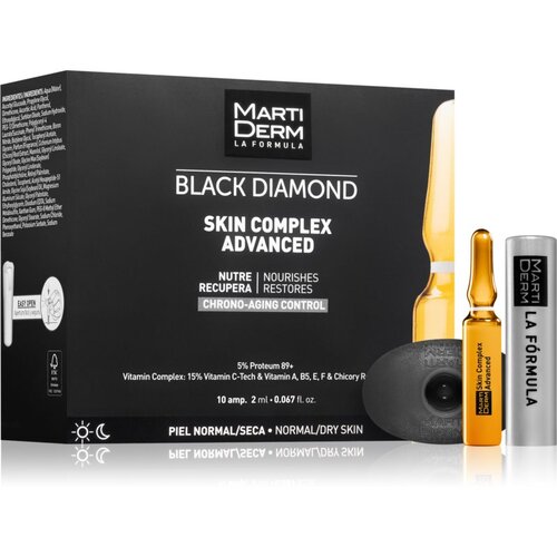 MARTIDERM Black Diamond Skin Complex Advanced ampulice za utrujeno kožo 10x2 ml Slike
